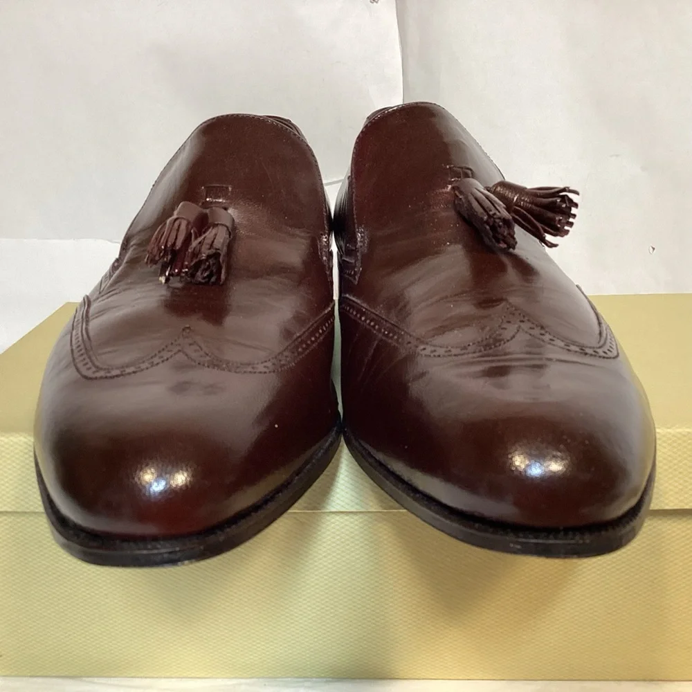 NWT Florsheim Dark Brown Tassel Loafers Men’s size 8 1/2